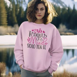 50 hermosos diseños cristianos No tengas miedo, solo ten fe PNG, SVG, EPS, AI, CDR, JPG Para estampar, sublimar camisetas, remeras, playeras (18)