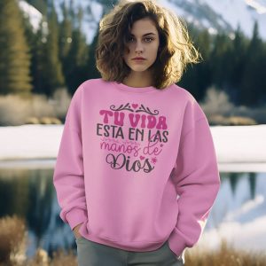 50 hermosos diseños cristianos Tu vida está en las manos de Dios PNG, SVG, EPS, AI, CDR, JPG Para estampar, sublimar camisetas, remeras, playeras (12)