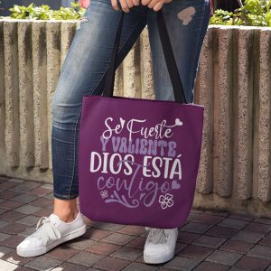 Sé fuerte y valiente, Dios está contigo - Diseño cristiano - Para imprimir camisetas, tazas, stickers, carteles, remeras, sudaderas - PNG, JPG, SVG, AI, CDR, E (4)