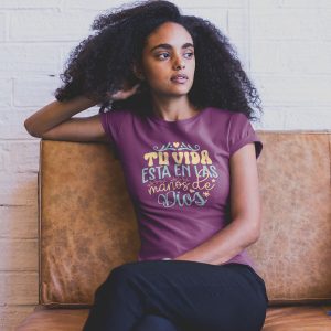 Tu vida está en las manos de Dios - Diseño cristiano - Para imprimir camisetas, tazas, stickers, carteles, remeras, sudaderas - PNG, JPG, SVG, AI, CDR, EPS y DXF (5)