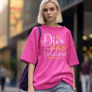 50 hermosos diseños cristianos Dios es mi fortaleza PNG, SVG, EPS, AI, CDR, JPG Para estampar, sublimar camisetas, remeras, playeras (8)